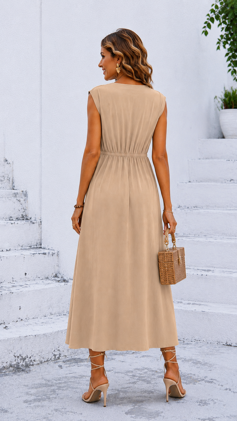 ESENZA™ | Vestido Largo Jardín Provenzal