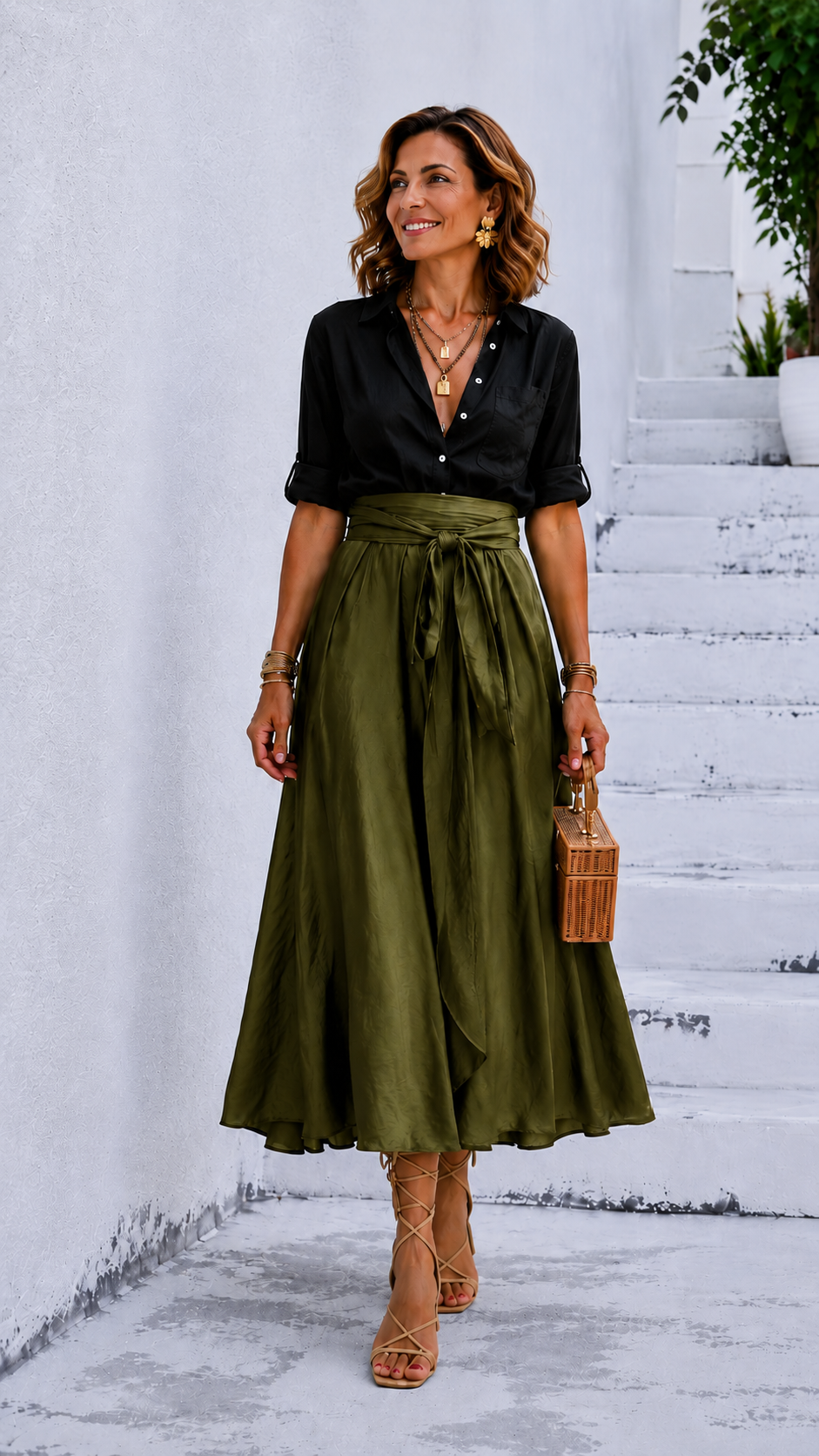 ARMONY™ | Conjunto Blusa y Falda Elegante