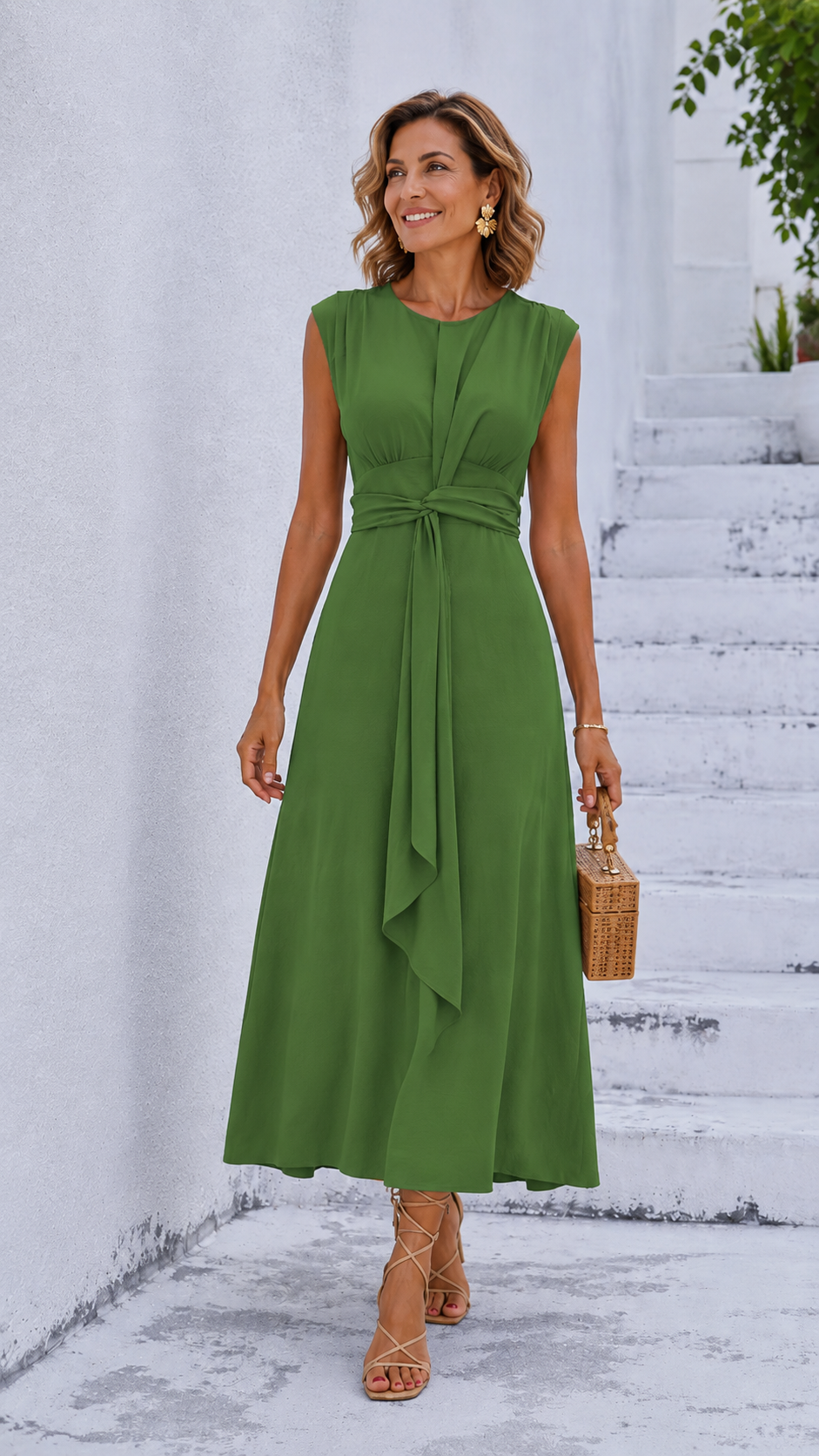 ESENZA™ | Vestido Largo Jardín Provenzal