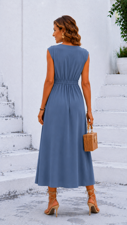 ESENZA™ | Vestido Largo Jardín Provenzal