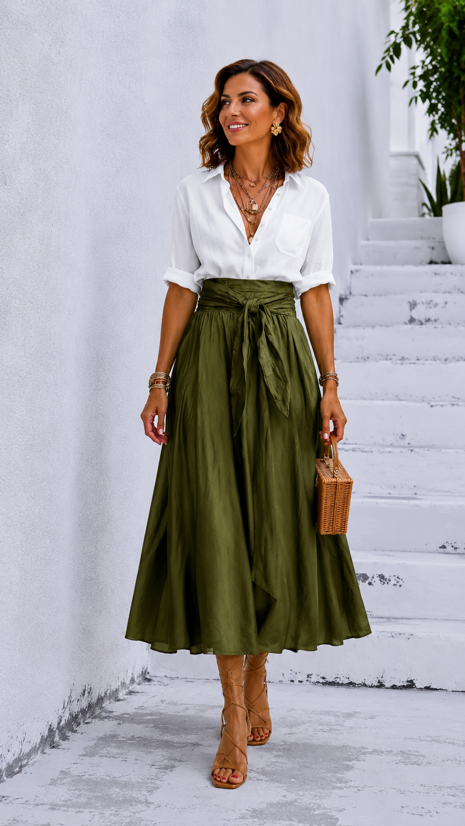 ARMONY™ | Conjunto Blusa y Falda Elegante