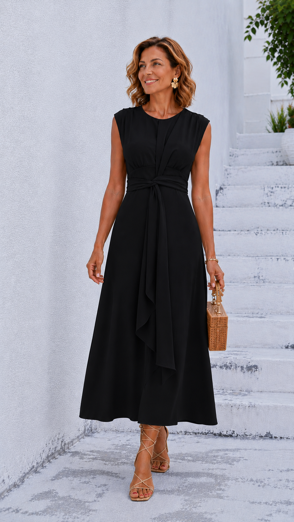 ESENZA™ | Vestido Largo Jardín Provenzal