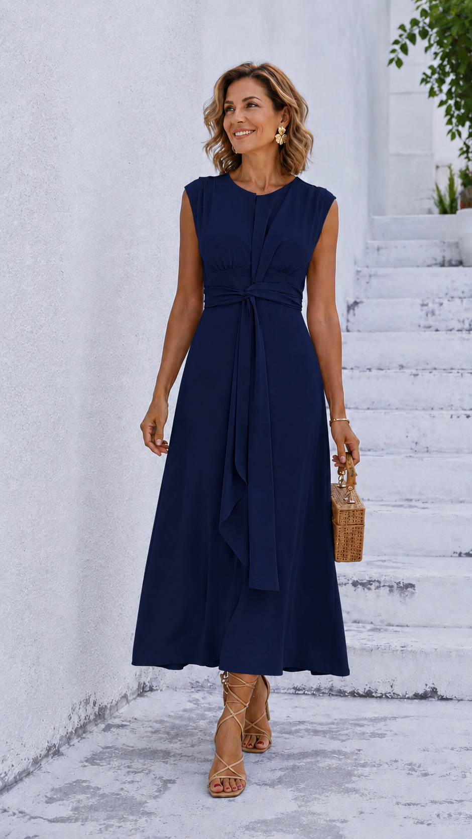 ESENZA™ | Vestido Largo Jardín Provenzal