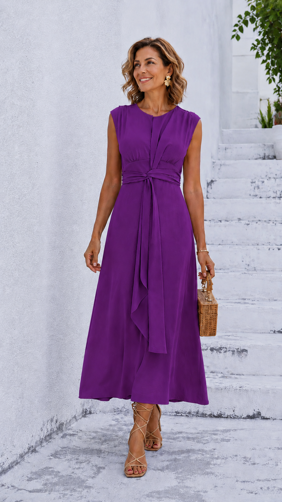 ESENZA™ | Vestido Largo Jardín Provenzal