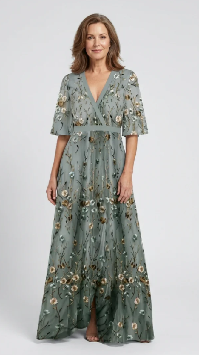 ELODIE™ | Vestido Largo Floral