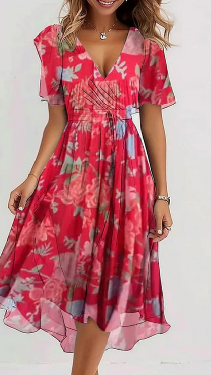 NAOMIE™ | Vestido Estampado Colorido