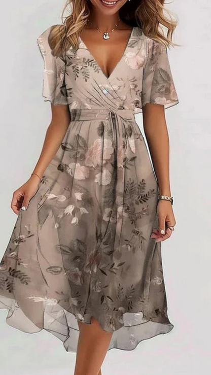 NAOMIE™ | Vestido Estampado Colorido