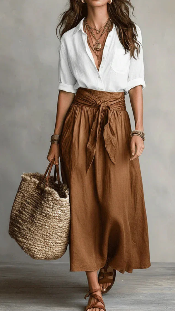 ARMONY™ | Conjunto Blusa y Falda Elegante