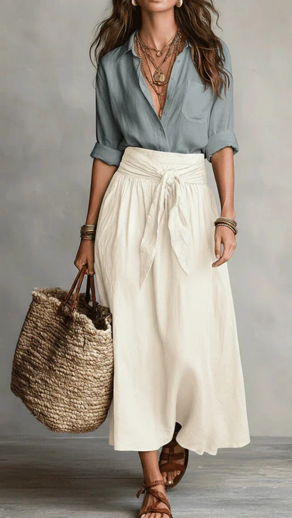 ARMONY™ | Conjunto Blusa y Falda Elegante