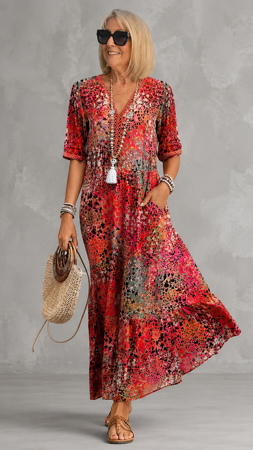 IRIS™ | Vestido Veraniego Fresco